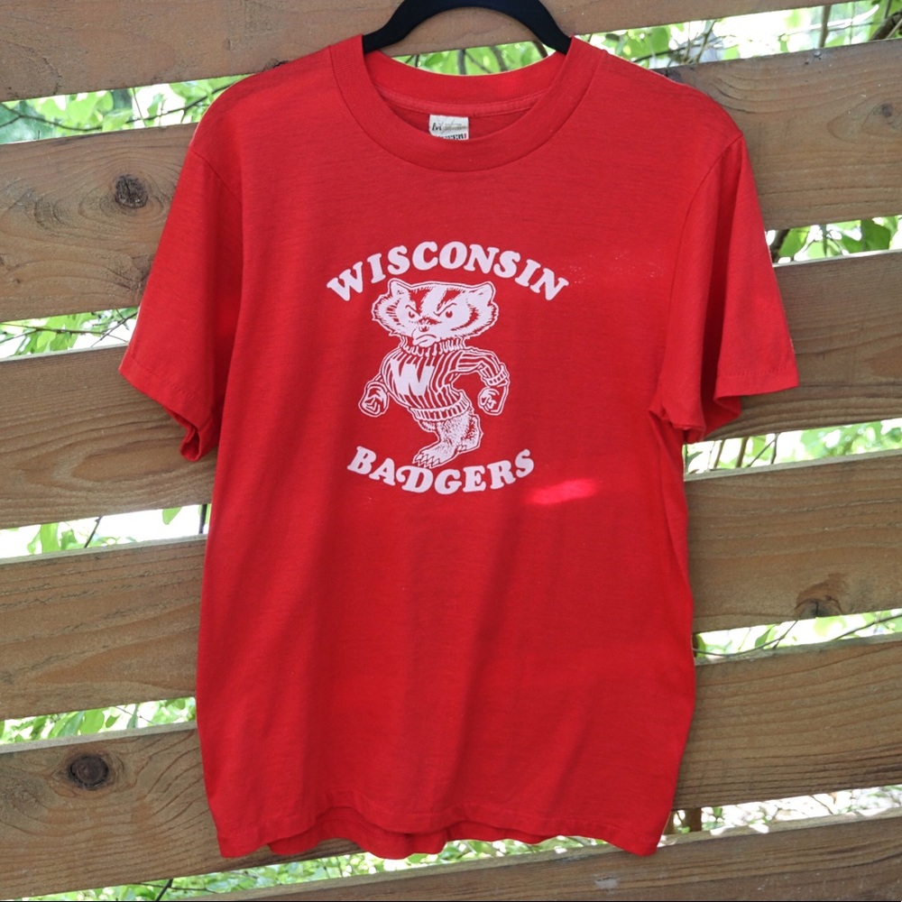 Vintage Wisconsin Badgers T Shirt